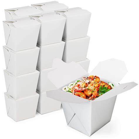 metallic silver chinese take out boxes|Amazon.com: Silver Metallic 8oz Chinese Food Take Out Boxes.